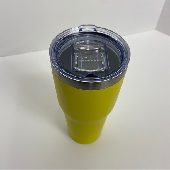 Zaki Tumbler Mug Refillable Insulated Yellow Large - Picture 4 of 9